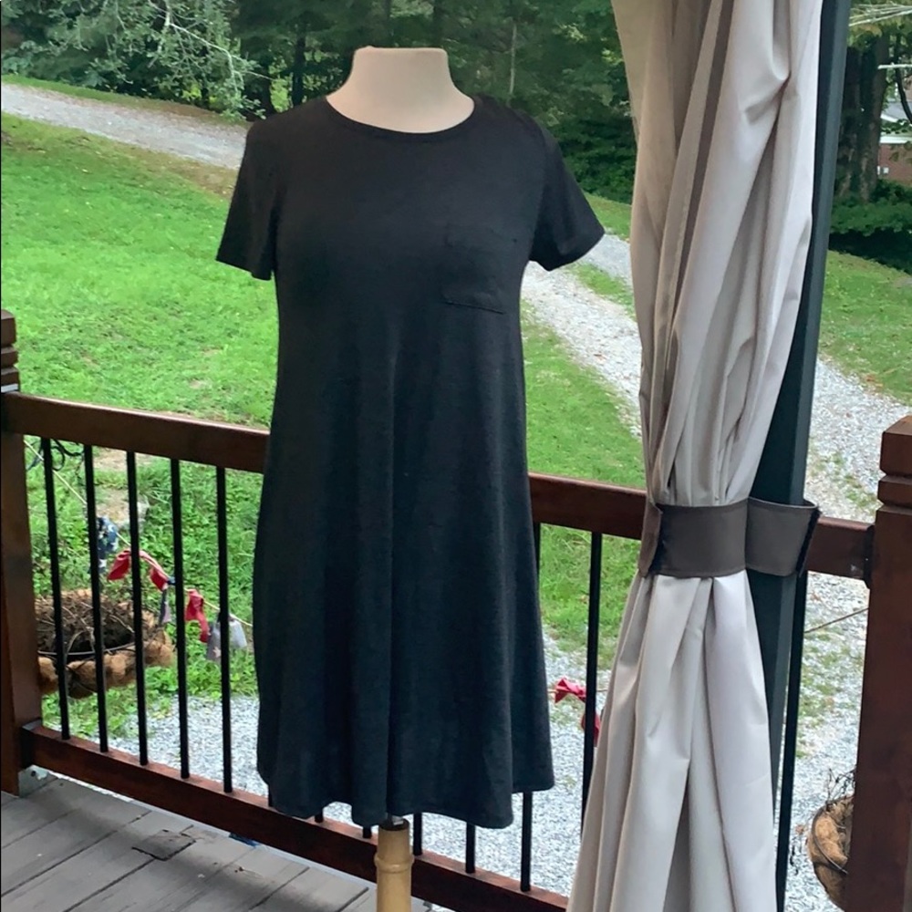 🖤 LuLaRoe dress XXS Charcoal/light black 🖤